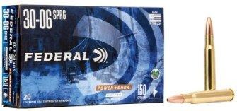 Federal Power Shok 30-06 150gr Copper Lead Free