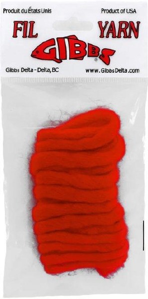 Gibbs Delta Fil Yarn 5'/1.5m Fire Orange