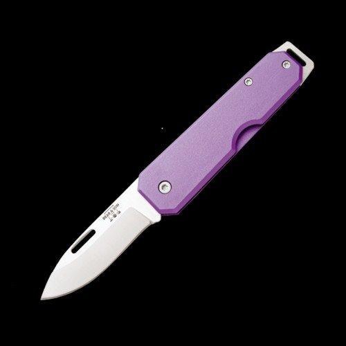 Bear & Sons Knives 110PL Aluminum Slip Joint Folder 3.8" Purple