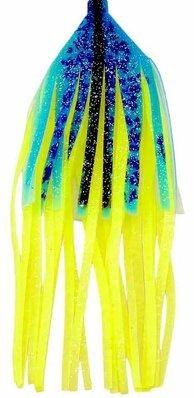 Gibbs Delta Giant Squid Skirt 7" 2pk Blue Scale Glow