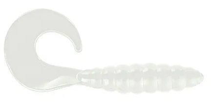 Apex Curly Tail Grub 2" White 10pk
