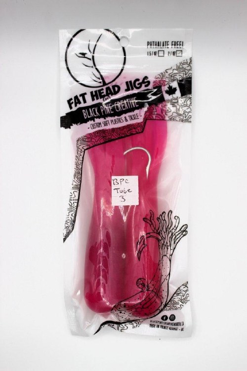 Black Pine Creative 6" Tube Jig 2oz 2pk Pink