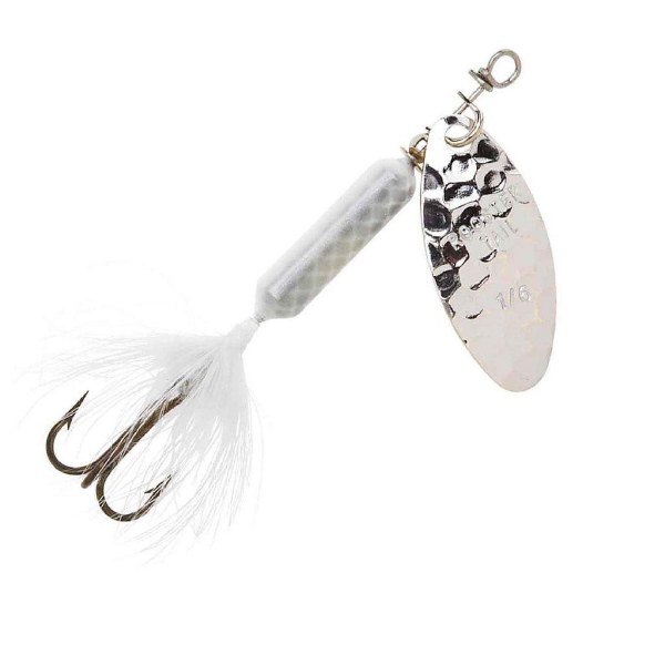 Yakima Wordens Rooster Tail 3/4oz Silver White
