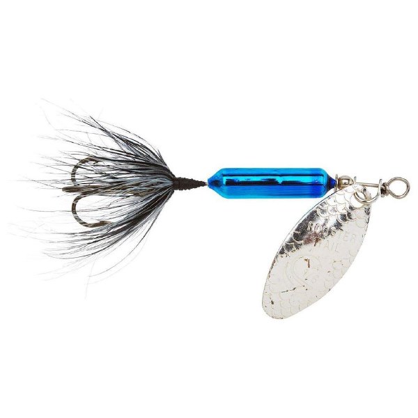 Yakima Wordens Rooster Tail Dressed 3/8oz Metallic Blue