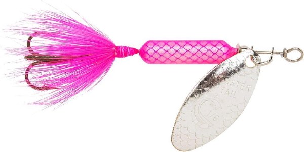 Yakima Wordens Rooster Tail Dressed 3/4oz Pink