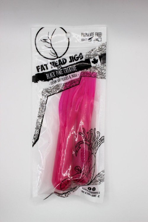 Black Pine Creative 5" Tube Jig 1.5oz 2pk Glow Pink