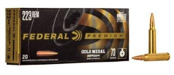 Federal Premium Gold MEdal 223rem 73gr Berger OTM 20rnd