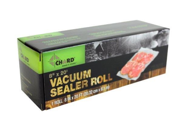 Chard Vacuum Sealer Roll 8" x 20' 1pk