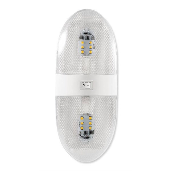 Camco LED Double Dome Light Replacement 320 Lumens