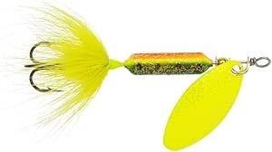 Yakima Worden's Rooster Tail 3/4oz Shimmer Fire Tiger