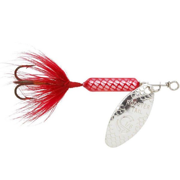 Yakima Worden's Rooster Tail 3/4oz Red Dressed