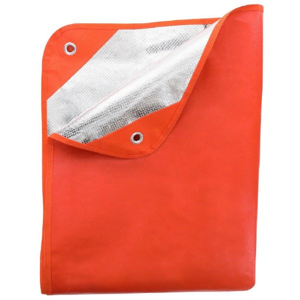 UST Survival Blanket 2.0 Orange/Reflective 83"x59"