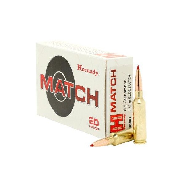 Hornady Match 6.5 Creedmoor 147gr ELD Match 81501