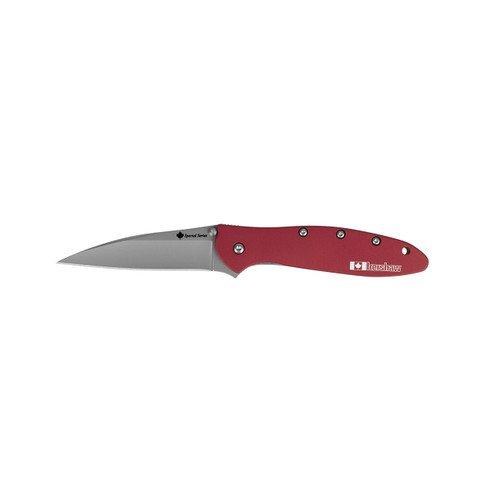 Kershaw Leek Folder Canada Edition Red/Silver