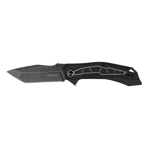 Kershaw Flatbed Folder Black Stone Wash