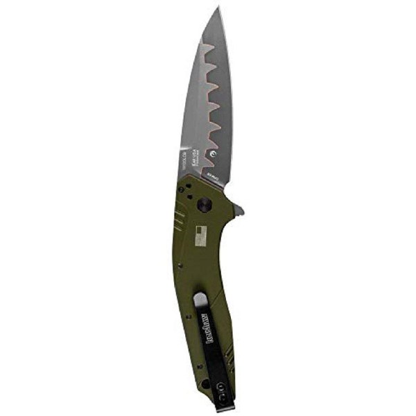 Kershaw Dividend Composite Folder Dark Olive