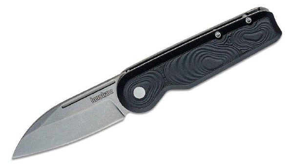 Kershaw Platform Folder Back Silver w/File/Pick