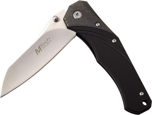 MTech USA Folder G10 Handle Ball Bearing Pivot Grey