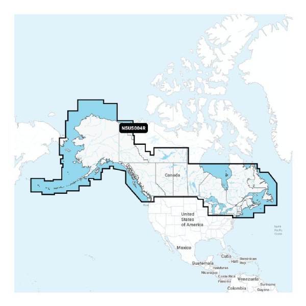 Garmin Cartography Navionics+ Canada & Alaska