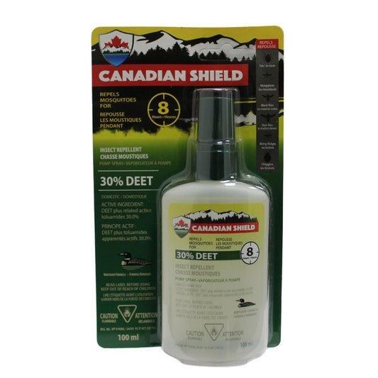 Canadian Shield Insect Repellent 100ml Pump Spray 30% Deet