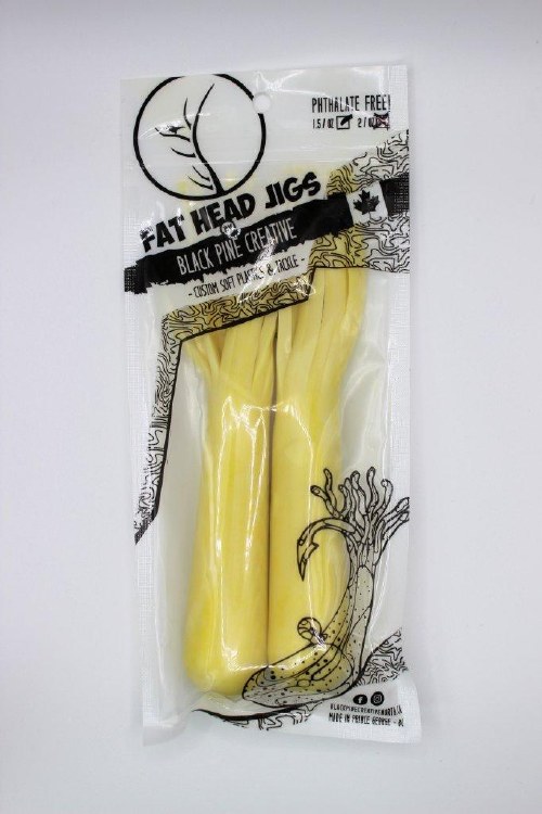 Black Pine Creative 6" Tube Jig 2oz 2pk Butter