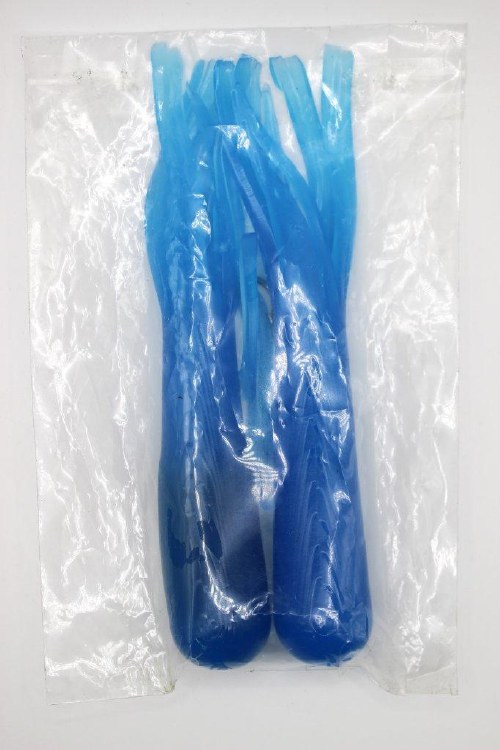 Black Pine Creative 6" Tube Jig 2oz 2pk  Blue NON-GLOW