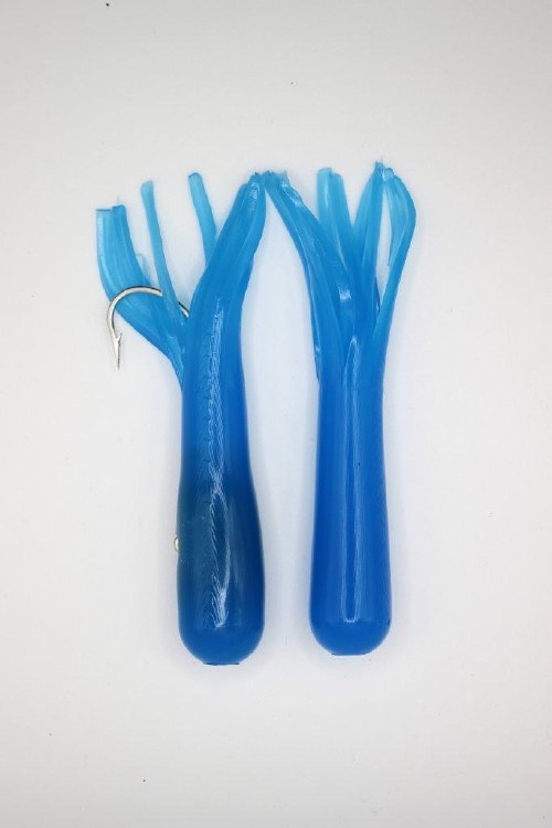 Black Pine Creative 5" Tube Jig 1.5oz 2pk Blue NON-GLOW