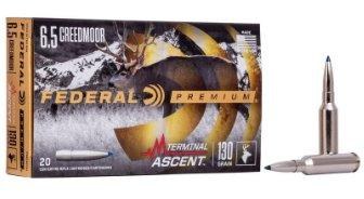 Federal Premium 6.5 Creedmoor 130gr Terminal Ascent