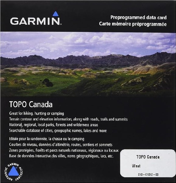 Garmin Topo Canada-West