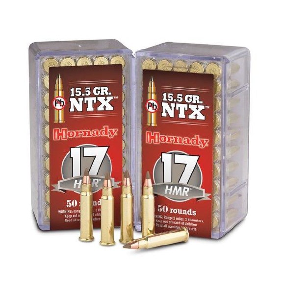 Hornady 17 HMR 15.5gr NTX Lead Free