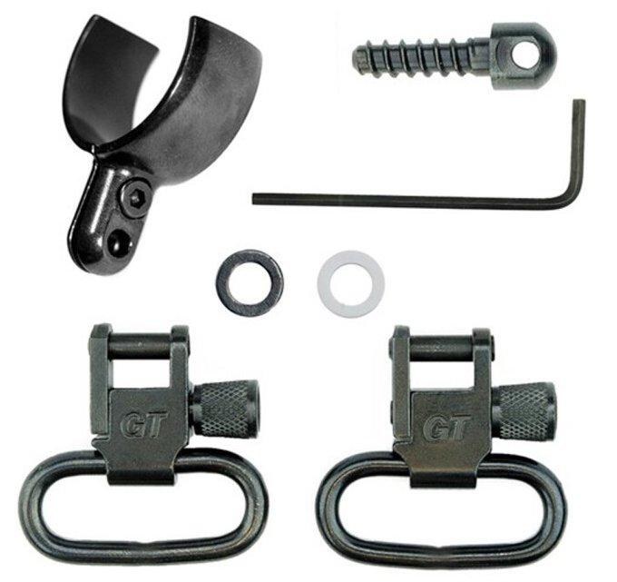 Grovtec 12ga Shotgun Mag Tube Barrel Band w/Swivel Set 1"