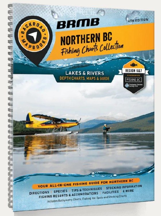 Backroad Mapbooks Northern BC Fishing Mapbook 4th Edition