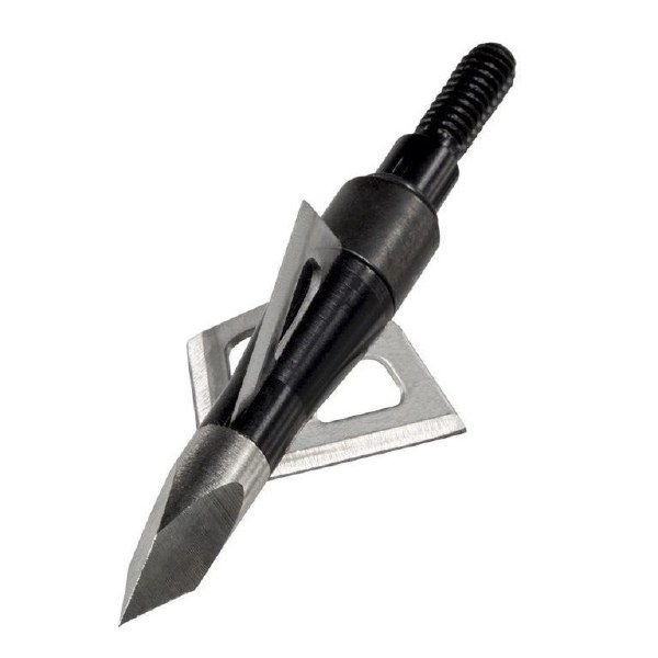 Wasp Archery Bullet Broadhead 3-Blade Fixed 100gr 3pk