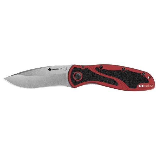 Kershaw Blur Everday Folding Canada Red Assisted