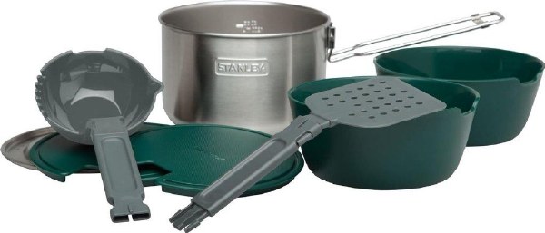 Stanley Adventure Series Two Bowl Cook Set 1.8qt Stainless Steel
