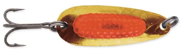 Blue Fox Rattlin' Pixee Spoon #3 Holo Gold Orange 1/2oz