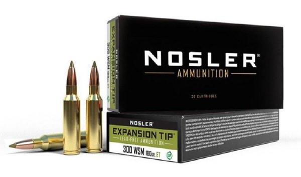 Nosler ET 300WSM 180gr Expansion Tip 40152 Lead Free