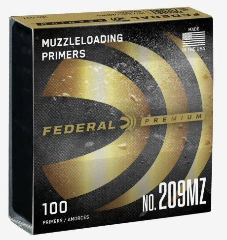 Federal Muzzleloading Primers Match Grade 209MZ