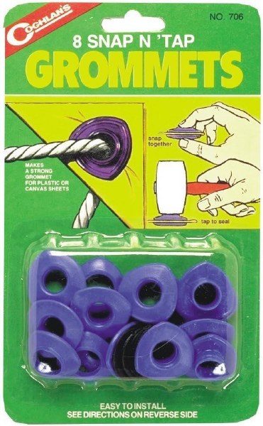Coghlans Replacement Grommets 8ct Blue