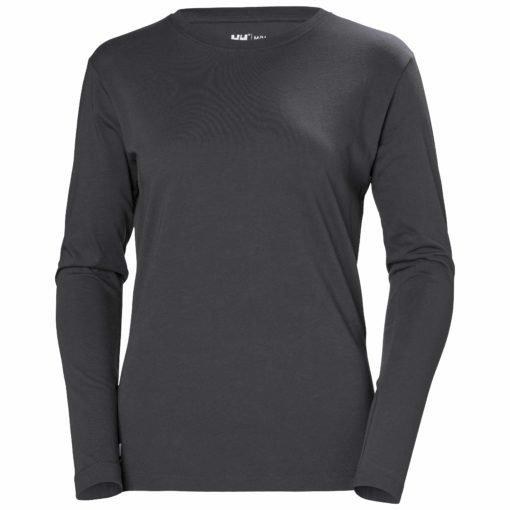 Helly Hansen Womens Manchester Long Sleeve 79159 Dark Grey Small