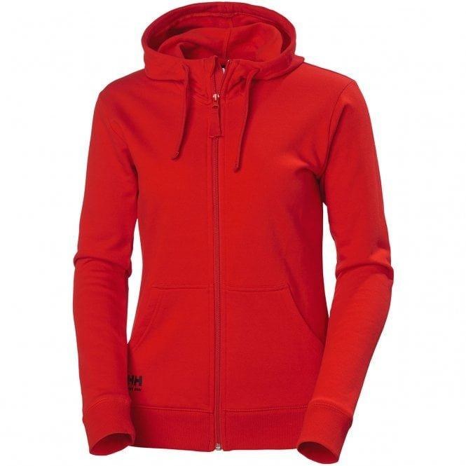 Helly Hansen Womens Classic Zip Hoodie 79323 Alert Red Medium