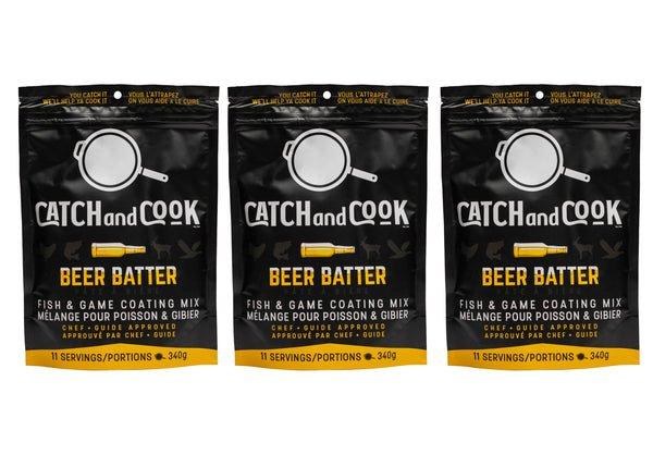 Catch and Cook Seasoning Beer Batter Mix 340gr
