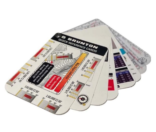 Brunton Quick Reference Card Set - Navigation and General Survival Tips