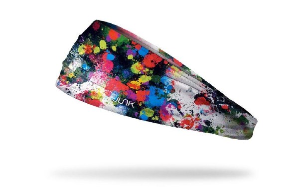 Junk Big Bang Lite Headband Drop Cloth Paint Splatter