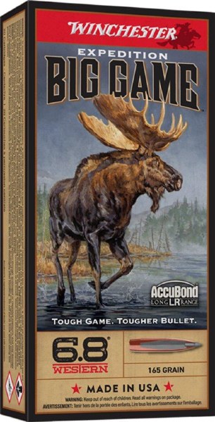 Winchester Expedition Long Range 6.5 Western 165gr AccuBond LR