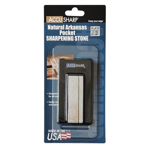 AccuSharp Natural Arkansas Pocket Sharpening Stone 3"