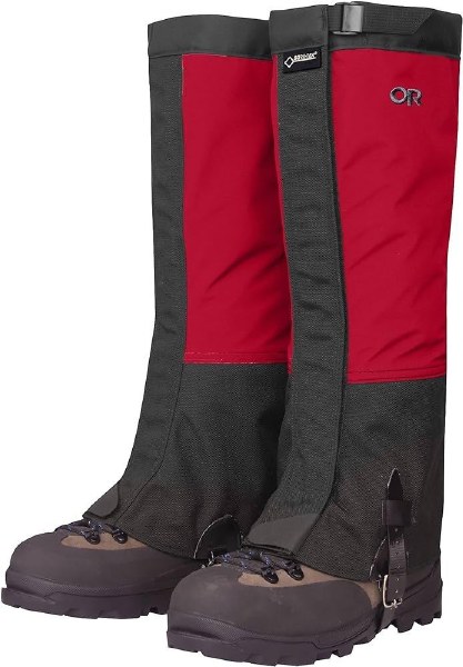 Outdoor Research Crocodile Gaiters Chili/Black Medium