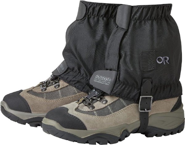 Outdoor Research Kids Rocky Mountain Low Gaiters Black LG/XL