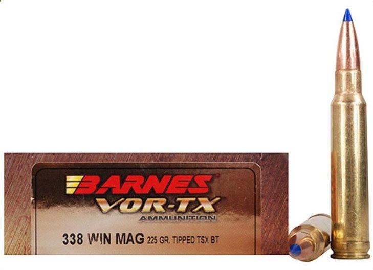Barnes Vor-Tx 338 WinMag 225g Tipped TSX BT