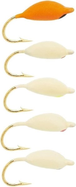 Celsius Ice Jigs #10 Moon Glow Assorted 5pk